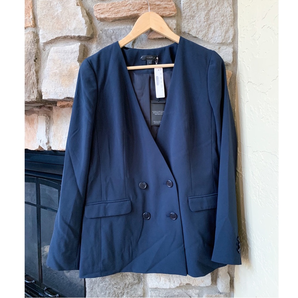 *Brand New w/ Tags* J.Crew Navy Blue Blazer Size 4